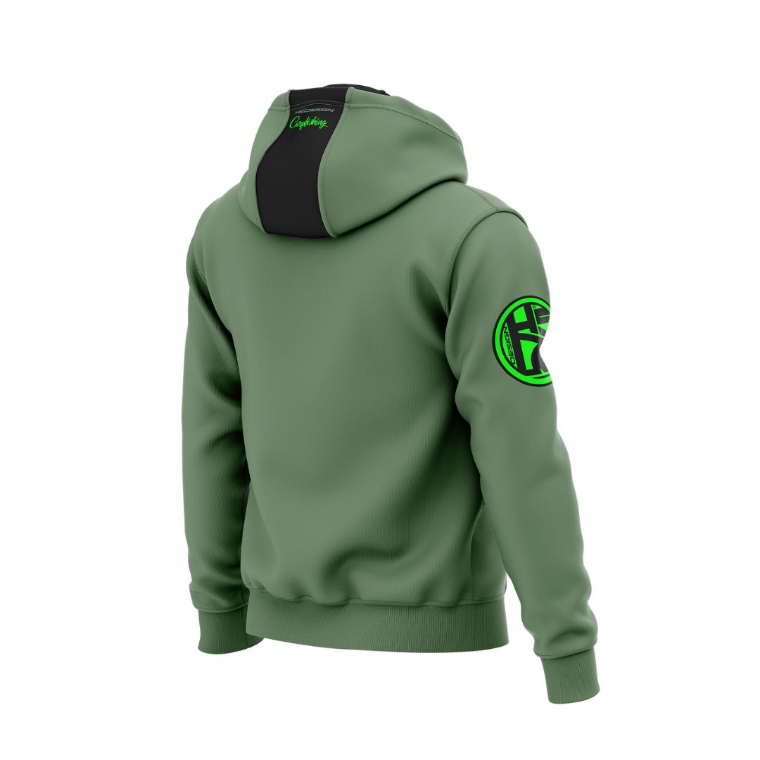 Hotspot Design - Hoodie Carpfishing Mania green