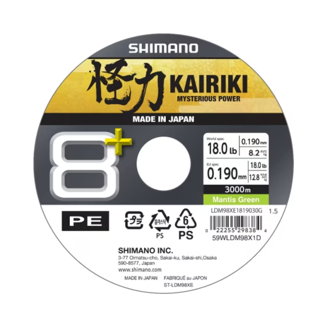 Shimano Kairiki 8+ 150m/300m/3000m