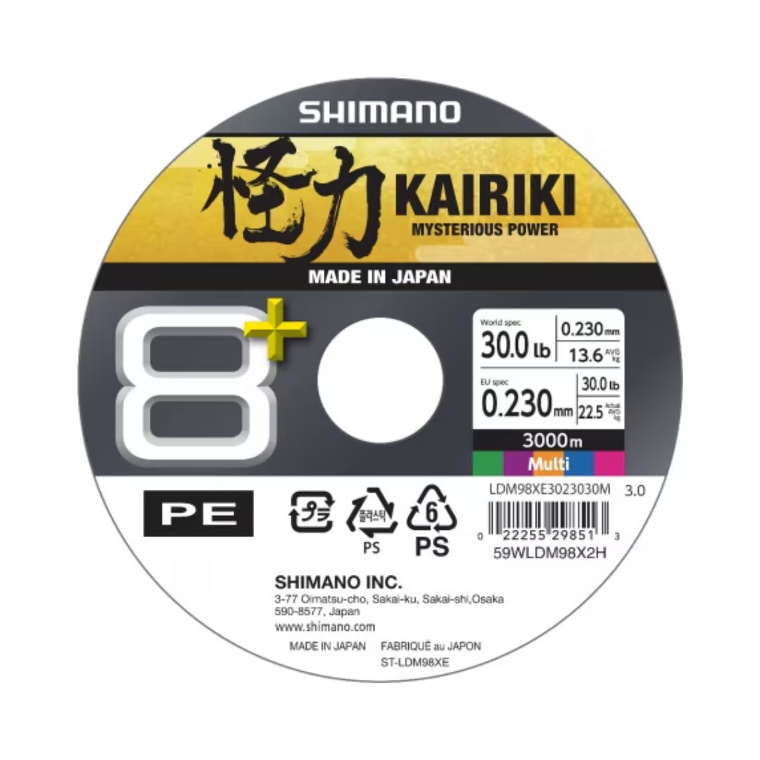 Shimano Kairiki 8+ 150m/300m/3000m